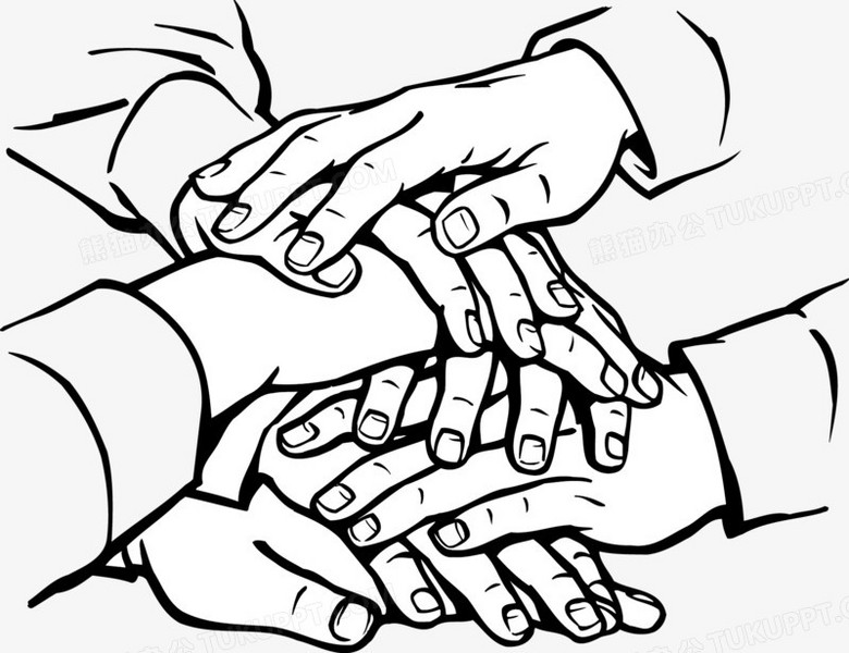 團結協(xié)作的力量 免費PNG圖片素材下載與高效計算機系統(tǒng)服務